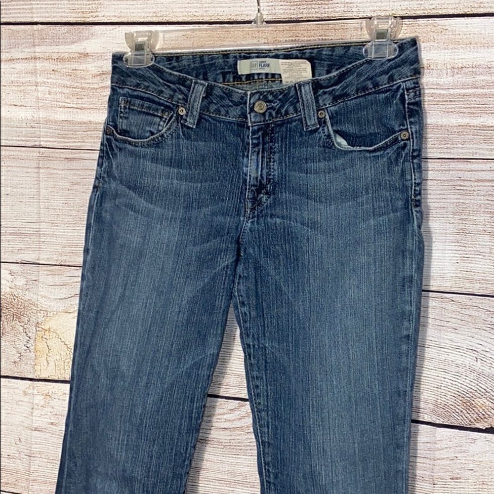 Gap Jeans 👖 Curvy Flare 6 Long - Picture 6 of 8
